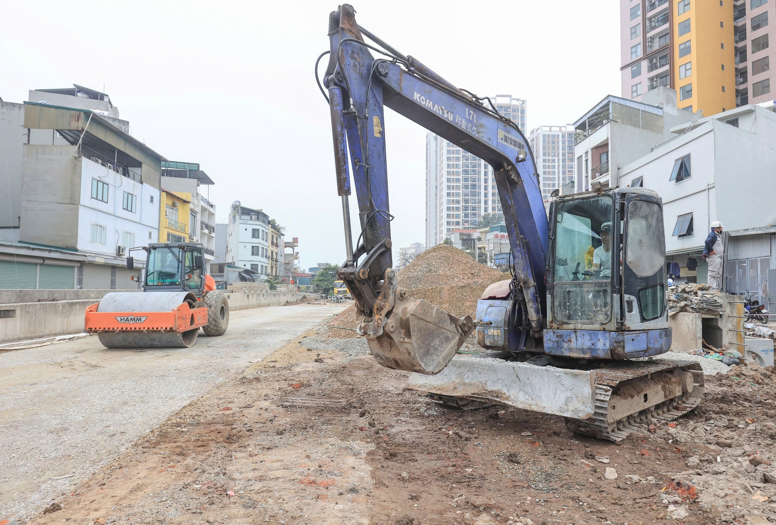 Toàn cảnh hầm chui Giải Phóng - Kim Đồng sau gần 2,5 năm thi công- Ảnh 16.