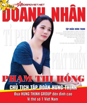Tổng giám đốc tập đoàn Hưng Thịnh - Bà Phạm Thị Hồng