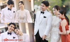 Mê mẩn với nhan sắc của Hoa hậu chuyển giới Thái Lan trong ngày cưới