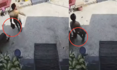 Full VIDEO con trai cắt cổ mẹ mang ra xô rác