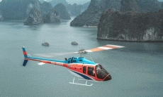 Rơi máy bay trực thăng chở khách du lịch trên vịnh Hạ Long