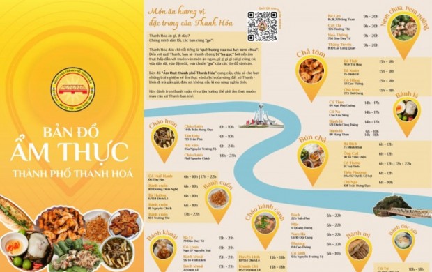 Nhiều món ăn đặc trưng xuất hiện trong bản đồ ẩm thực Thanh Hóa