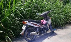 Tiền Giang: Người dân phát hiện thi thể trên xe máy bất thường