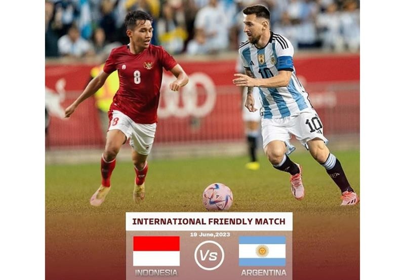 Asean Football giới thiệu tuyển Argentina đá giao hữu với tuyển Indonesia vào ngày 19-6
