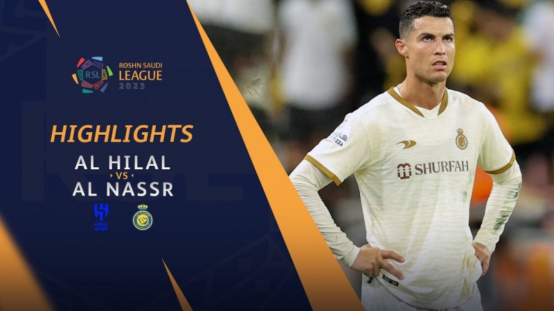 Ronaldo có hành động phản cảm sau trận thua của Al Nassr trước Al Hilal
