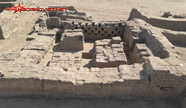 Di tích thành phố cổ đại 1800 năm tuổi tại Ai Cập