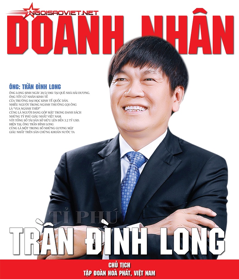 Trần Đình Long chủ tịch tập đoàn Hòa Phát