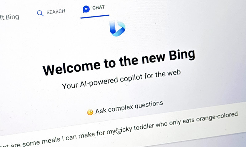 Giao diện Bing AI trên mô hình GPT-4 mới