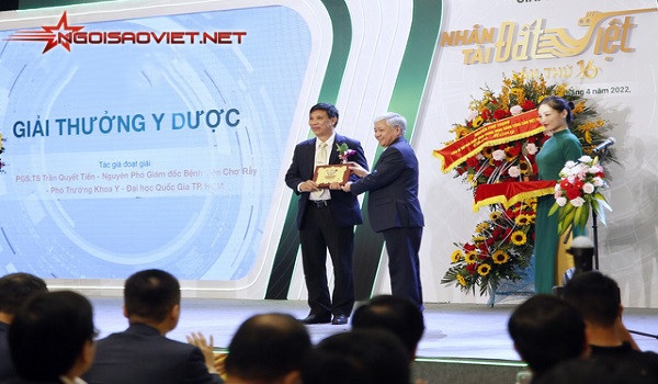 Giải thưởng Nhân Tài Đất Việt 2022 trong lĩnh vực Y dược